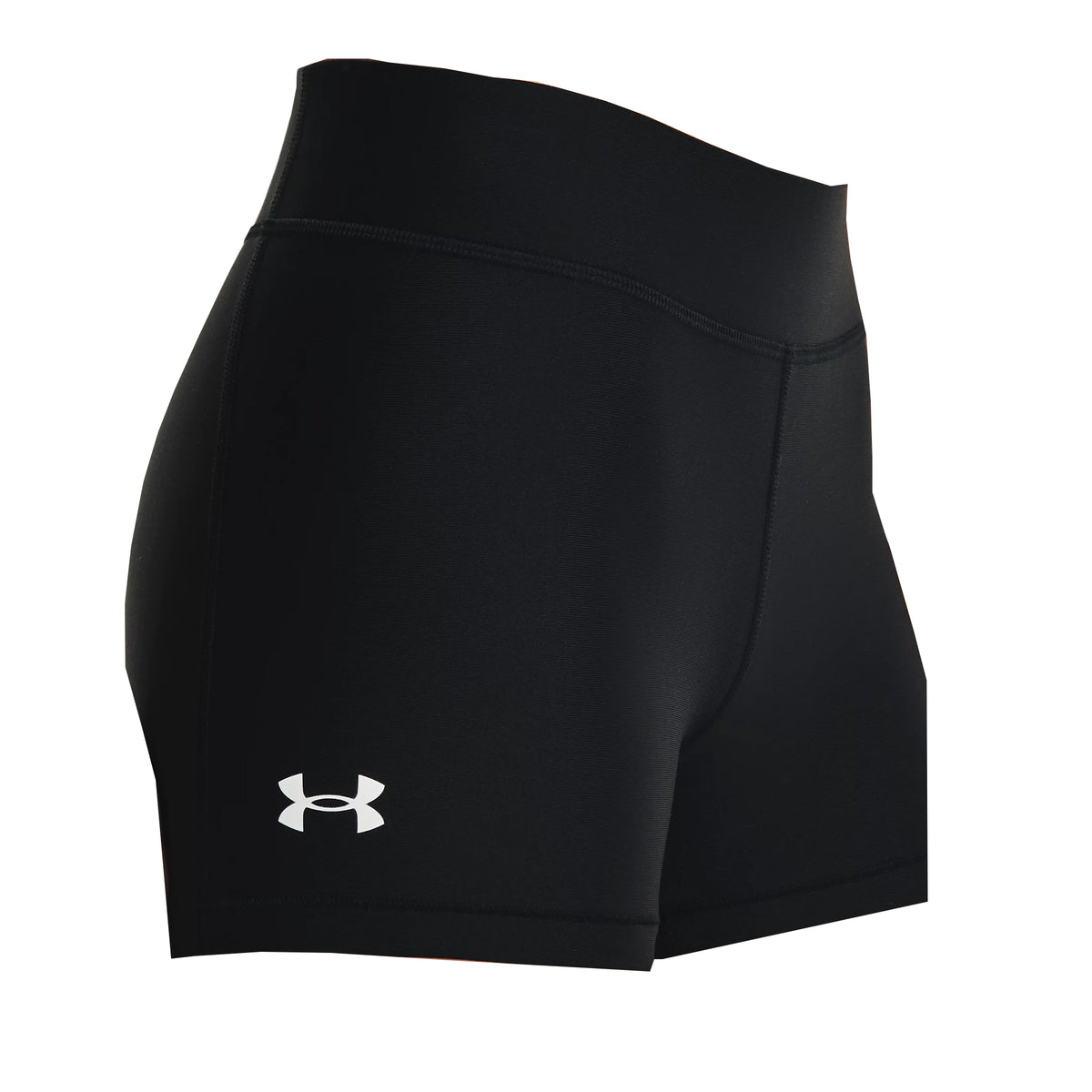 Under Armour Womens Heat Gear Mid-Rise Shorty: Black