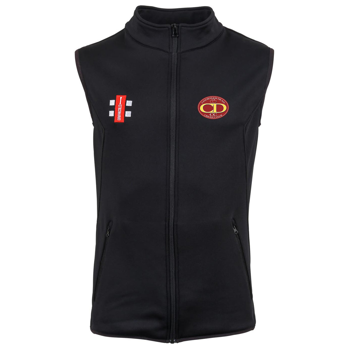 Cookham Dean CC Storm Thermo Body Warmer: Black