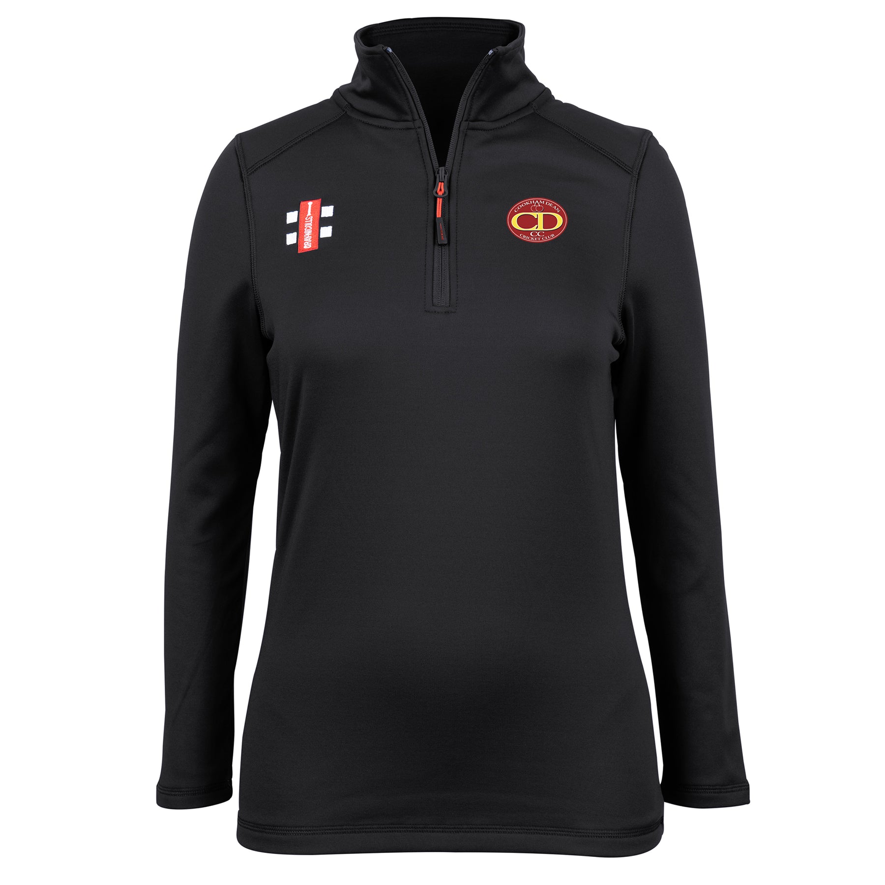 Cookham Dean CC Storm Womens Thermo Fleece: Black