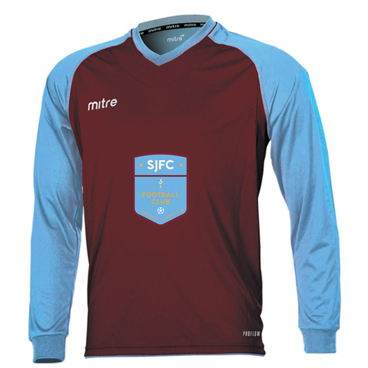 St James FC Cabrio Shirt: Mar/Sky