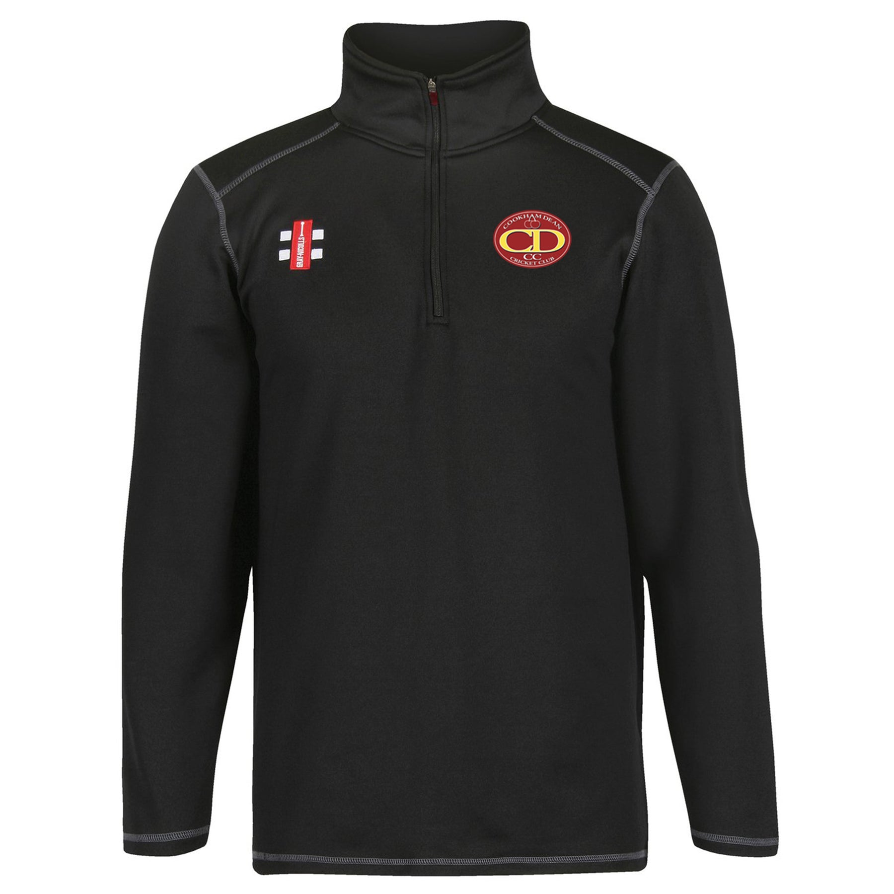 Cookham Dean CC Storm Thermo Fleece: Black