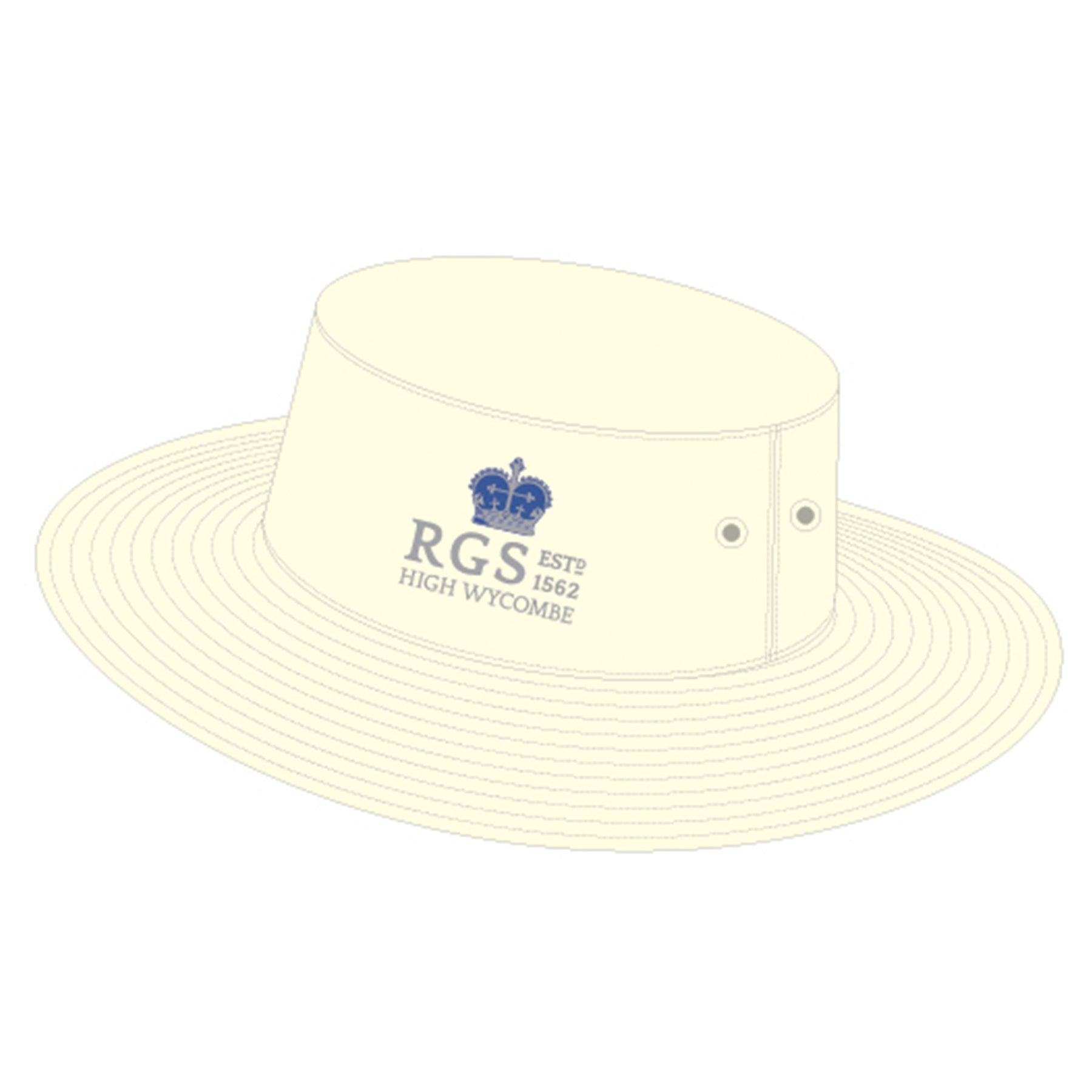Royal Grammar School Cricket Wide Brim Sun Hat