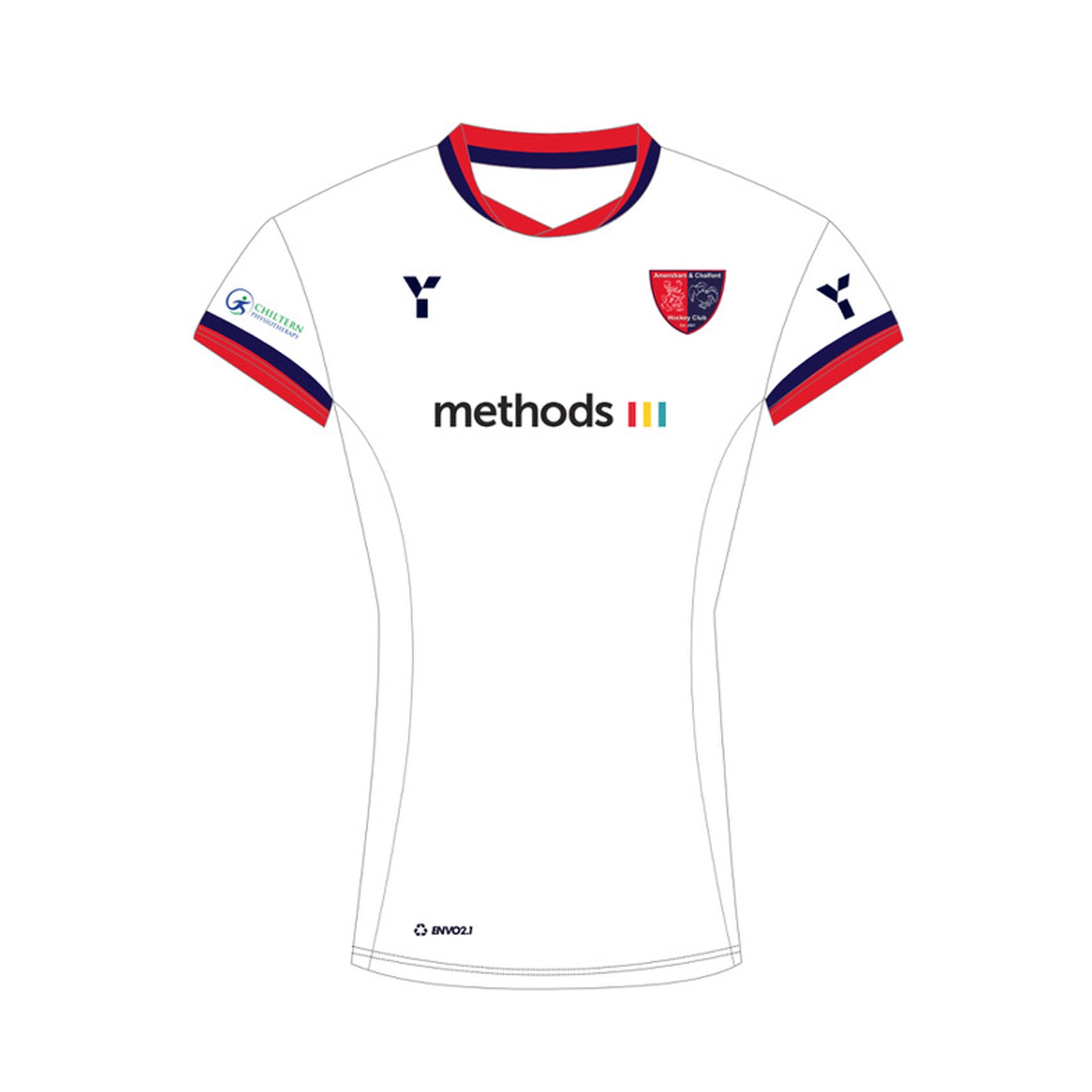 Amersham and Chalfont HC Y1 Womens Away Playing Shirt: White