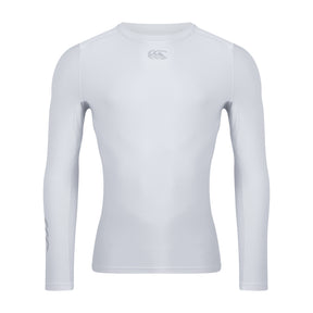 Canterbury Mens Thermoreg Long Sleeve Top: White