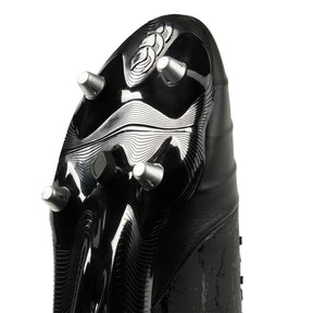 Canterbury Phoenix Genesis Pro Soft Ground Rugby Boots: Black/Grey