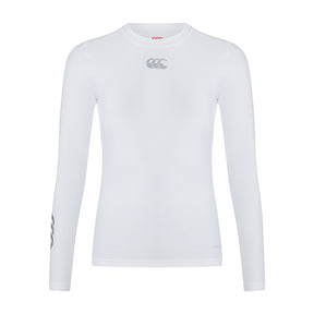 Canterbury Womens Thermoreg Long Sleeve Top: White