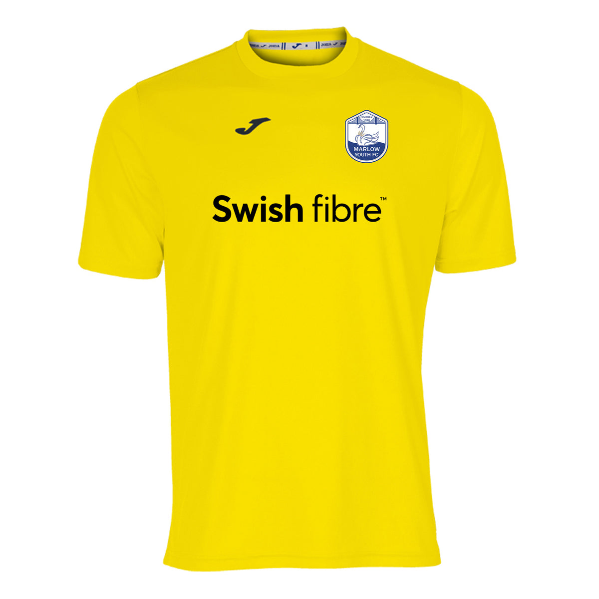 Marlow Youth FC Away Shirt: Yellow