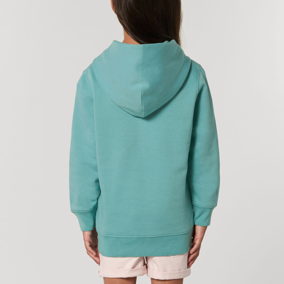 Piranha Lifestyle Kids Hooded Sweatshirt: Teal