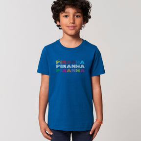 Piranha Lifestyle Kids T-Shirt: Majorelle Blue