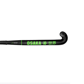 Osaka Pro Tour 10 Grow Bow Junior Hockey Stick 2022: Iconic Black