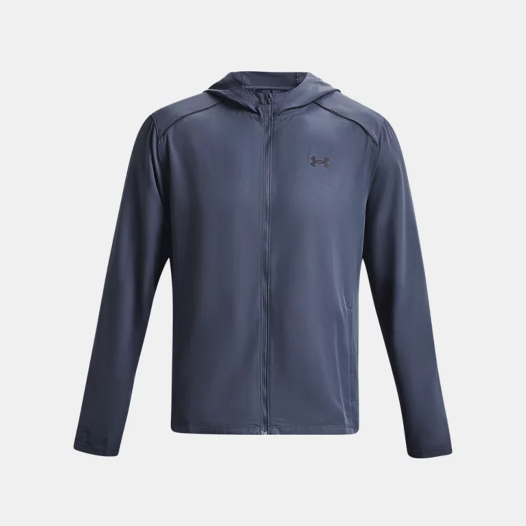 Under Armour Mens Storm Run Hooded Jacket: Downpour Grey