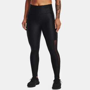 Under Armour Womens Iso-Chill Run Ankle Tights: Black