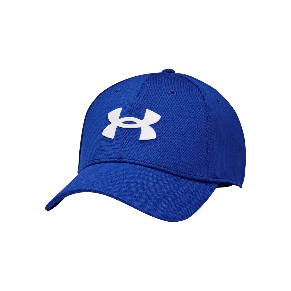 Under Armour Blitzing Baseball Cap: Royal/White