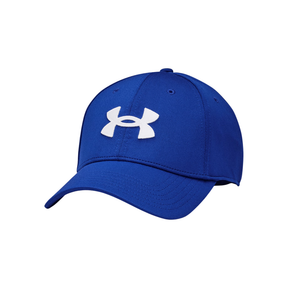 Under Armour Blitzing Baseball Cap: Royal/White