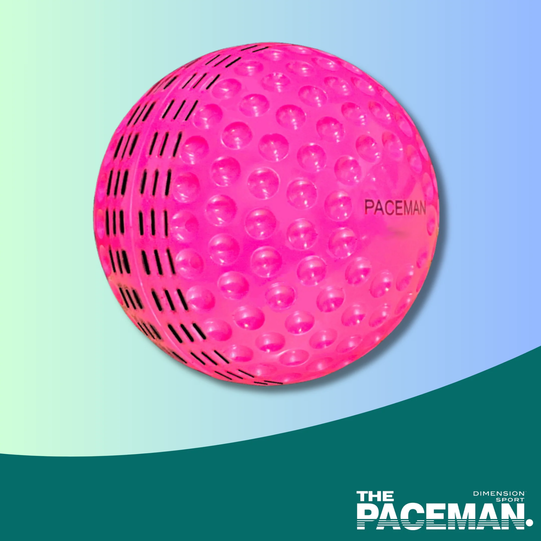 Paceman Bowling Machine Balls Lightning: Pink - 12 Pack