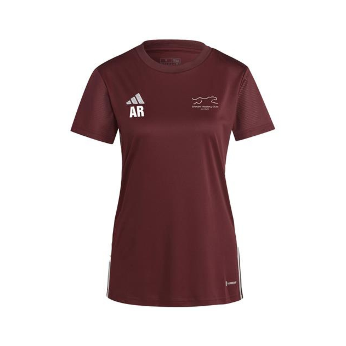 Cheam HC Women's Tabela 23 Short Sleeve Training Top: Burgundy