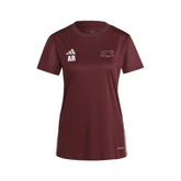 Cheam HC Women's Tabela 23 Short Sleeve Training Top: Burgundy