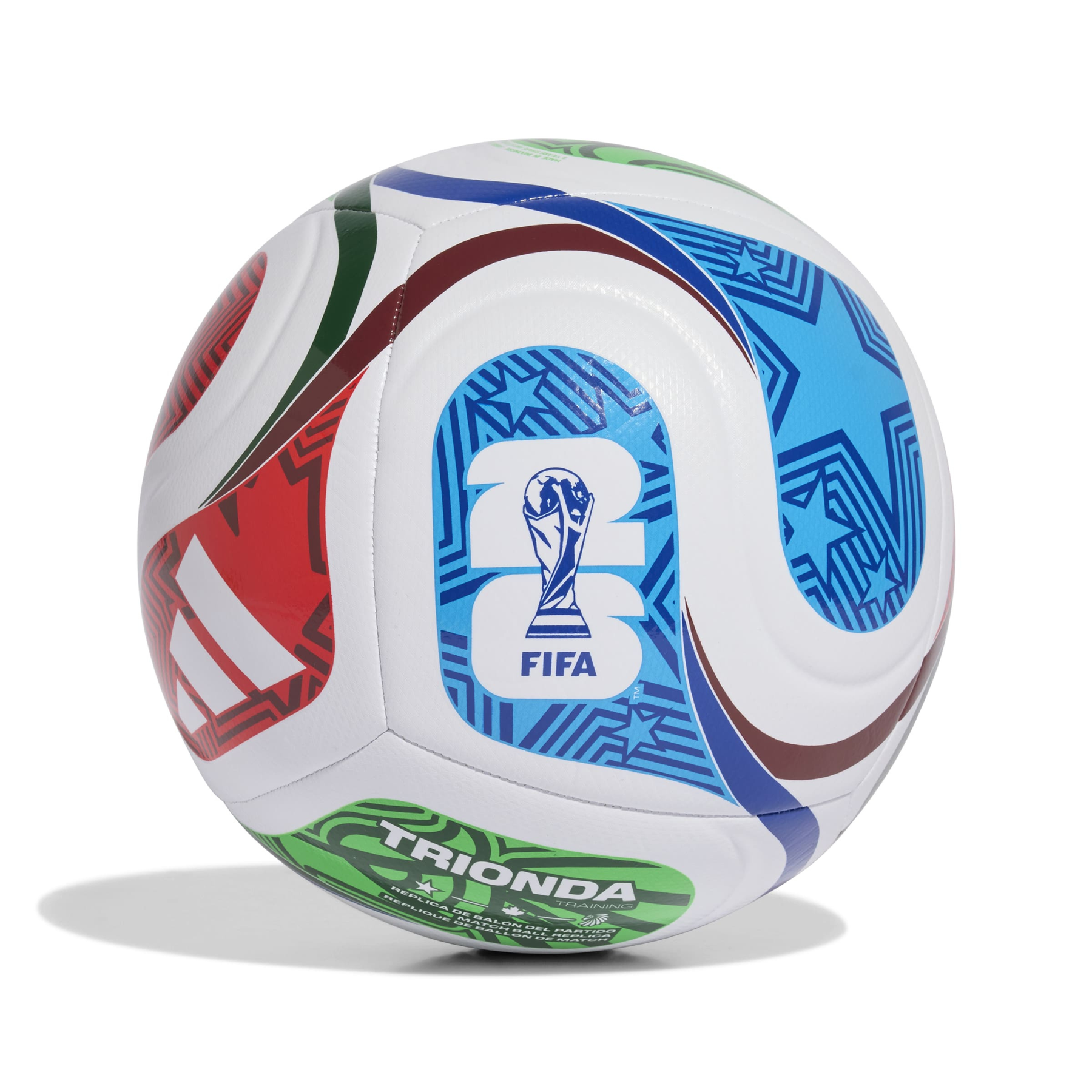 Adidas Trionda Fifa Training World Cup 2026 Football:White/Blue/Red