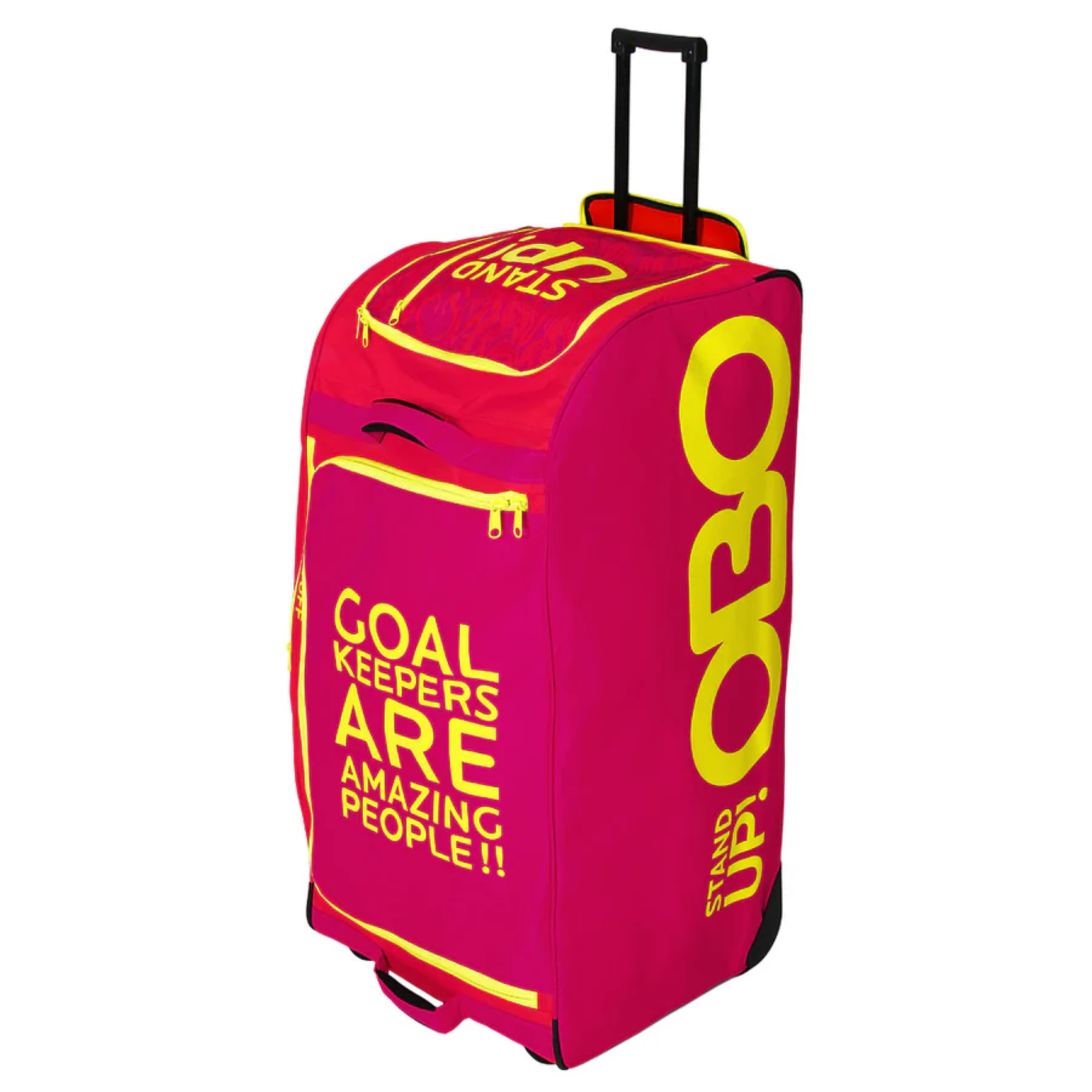 OBO GK Stand Up Wheelie Bag: Red