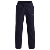 Under Armour Rival Woven Junior Pants: Midnight Navy/White