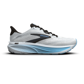 Brooks Ghost 18 Men's Running Shoes: White/Black/Open Air