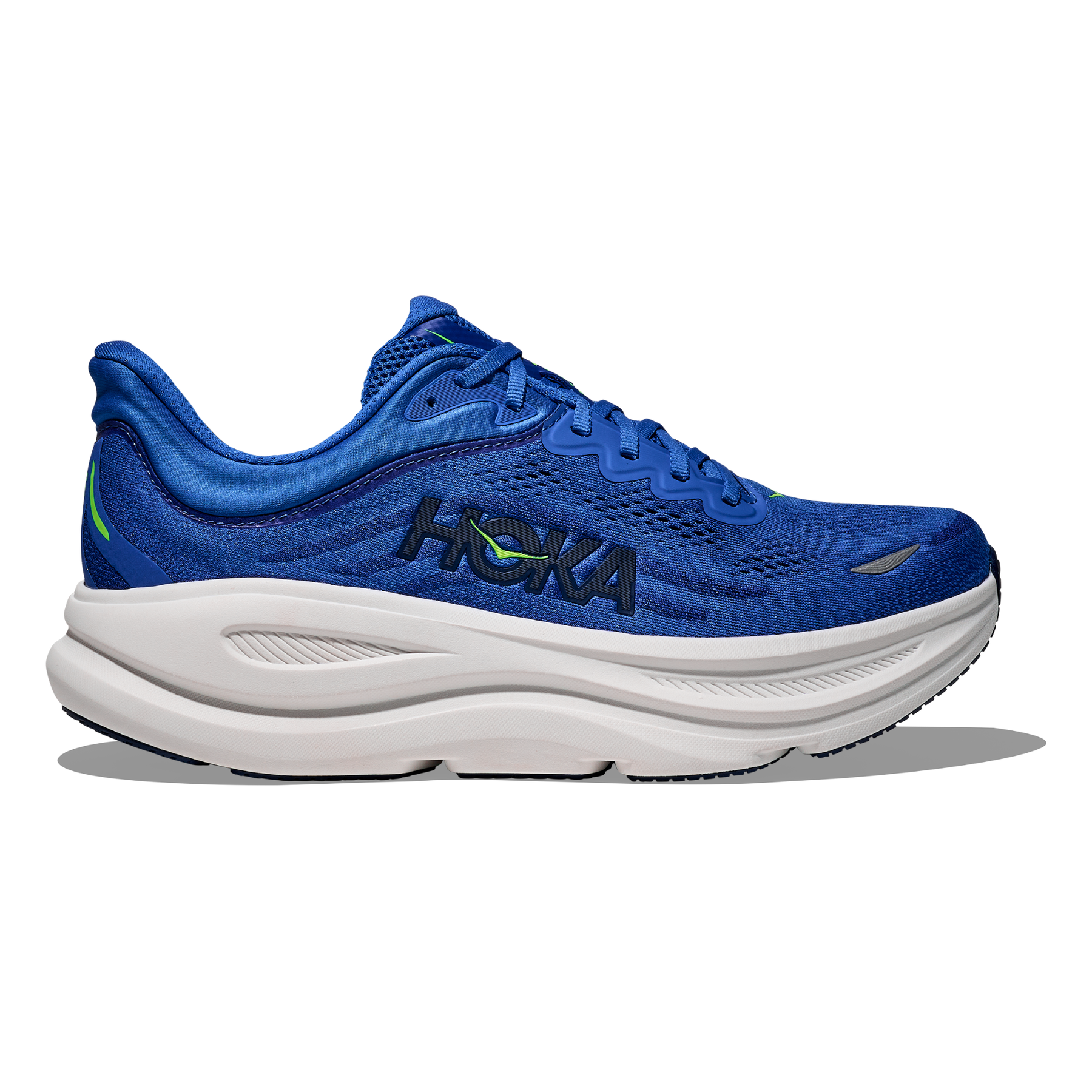 Hoka Bondi 9 Men's Running Shoes: Cobalt Blue/Ultramarine
