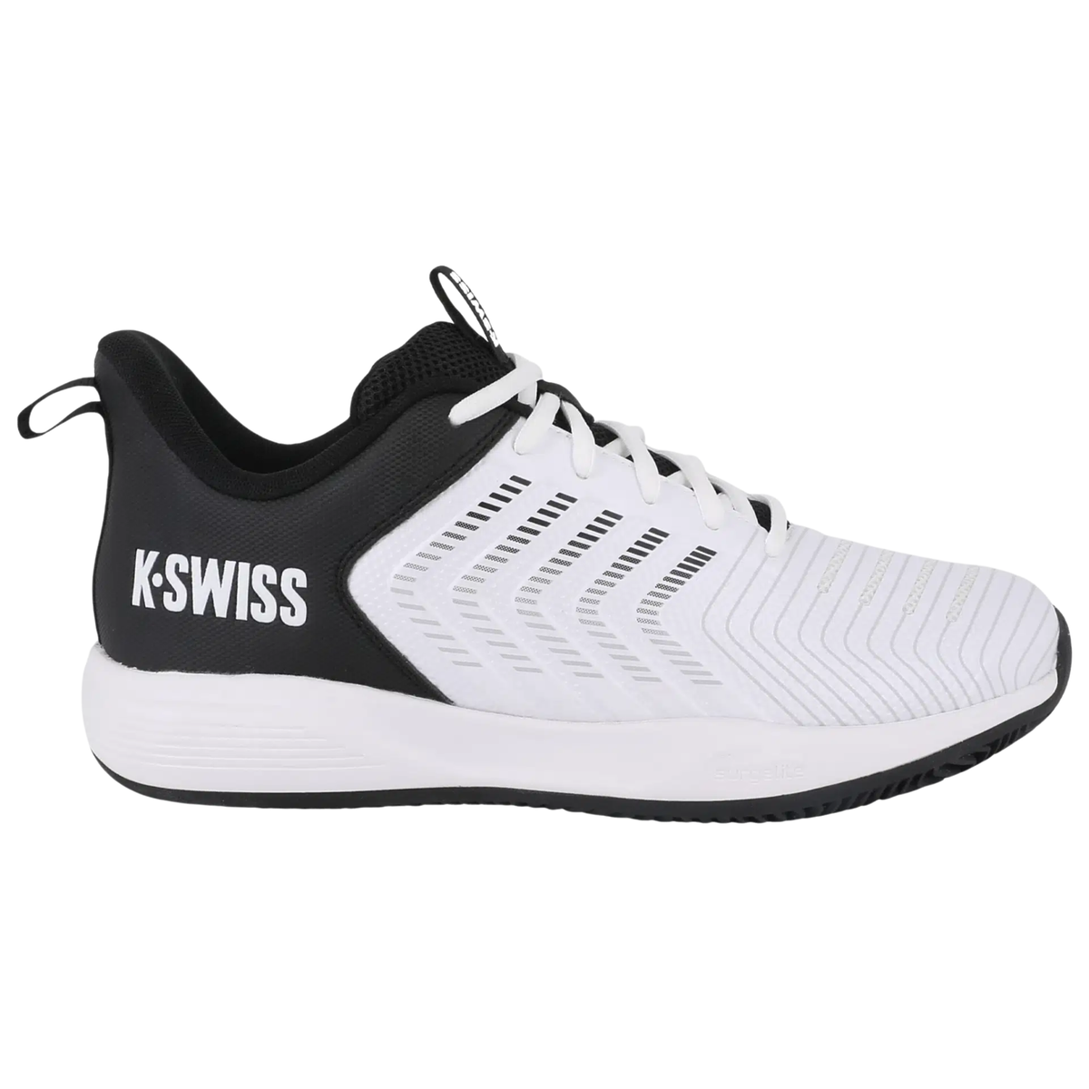 K Swiss Ultrashot Light Men's Tennis Shoes:White/Black