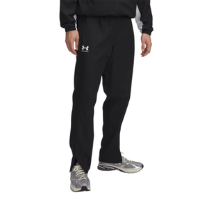 Under Armour Men's Rival Woven Windbreaker Pants: Black/White
