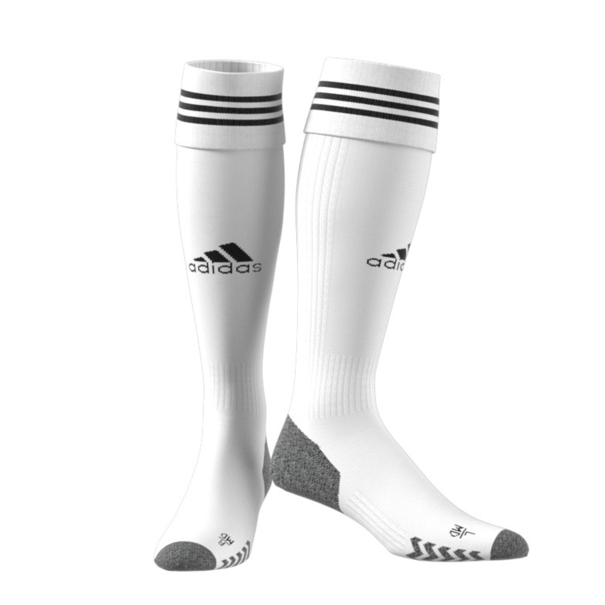 Adidas Hockey Socks: White with Black