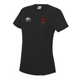 Phoenix Netball T Shirt: Black