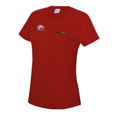 Phoenix Netball T Shirt: Red