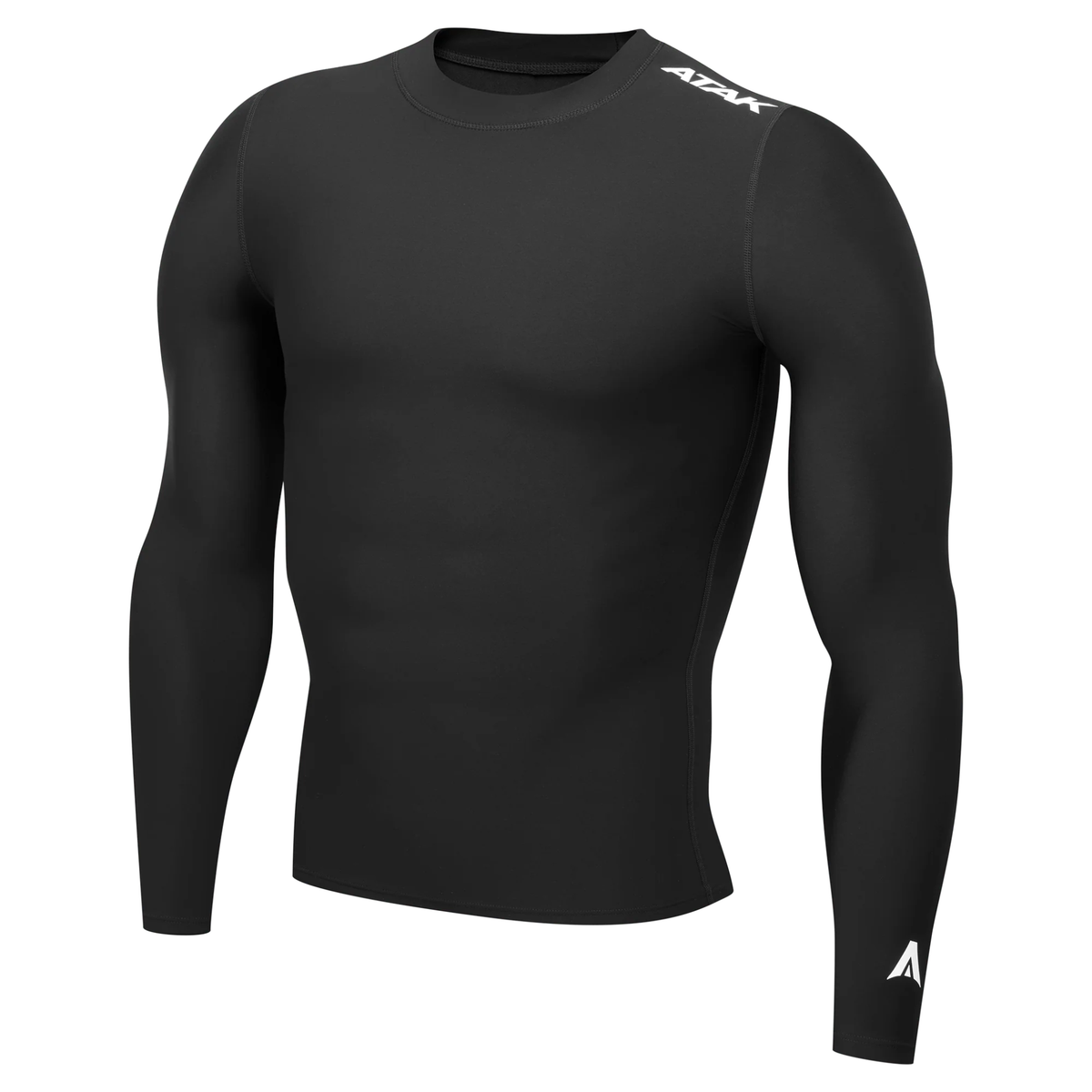 Atak Baselayer Long Sleeve Top: Black