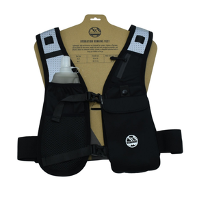 Six Peaks Hydration Running Vest: Black