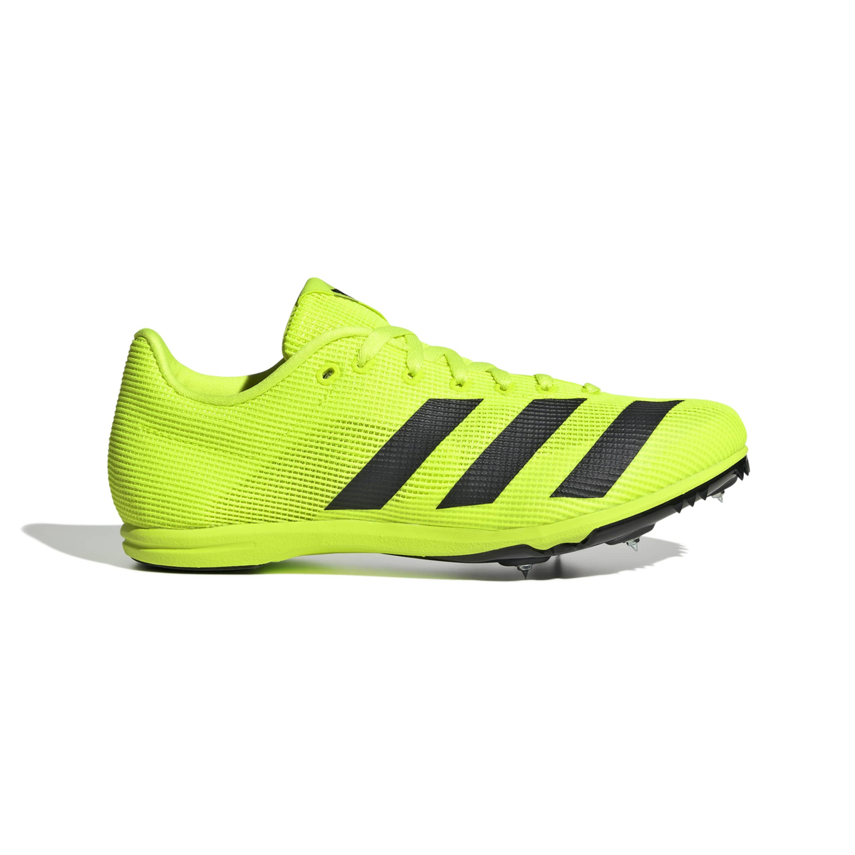 Adidas Allroundstar Kids Running Spikes: Lemon/Black/Silver