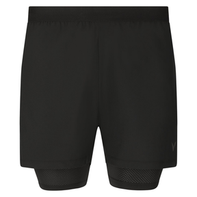 Virtus Men's V2 Dylan 2-in-1 Stretch Shorts: Black
