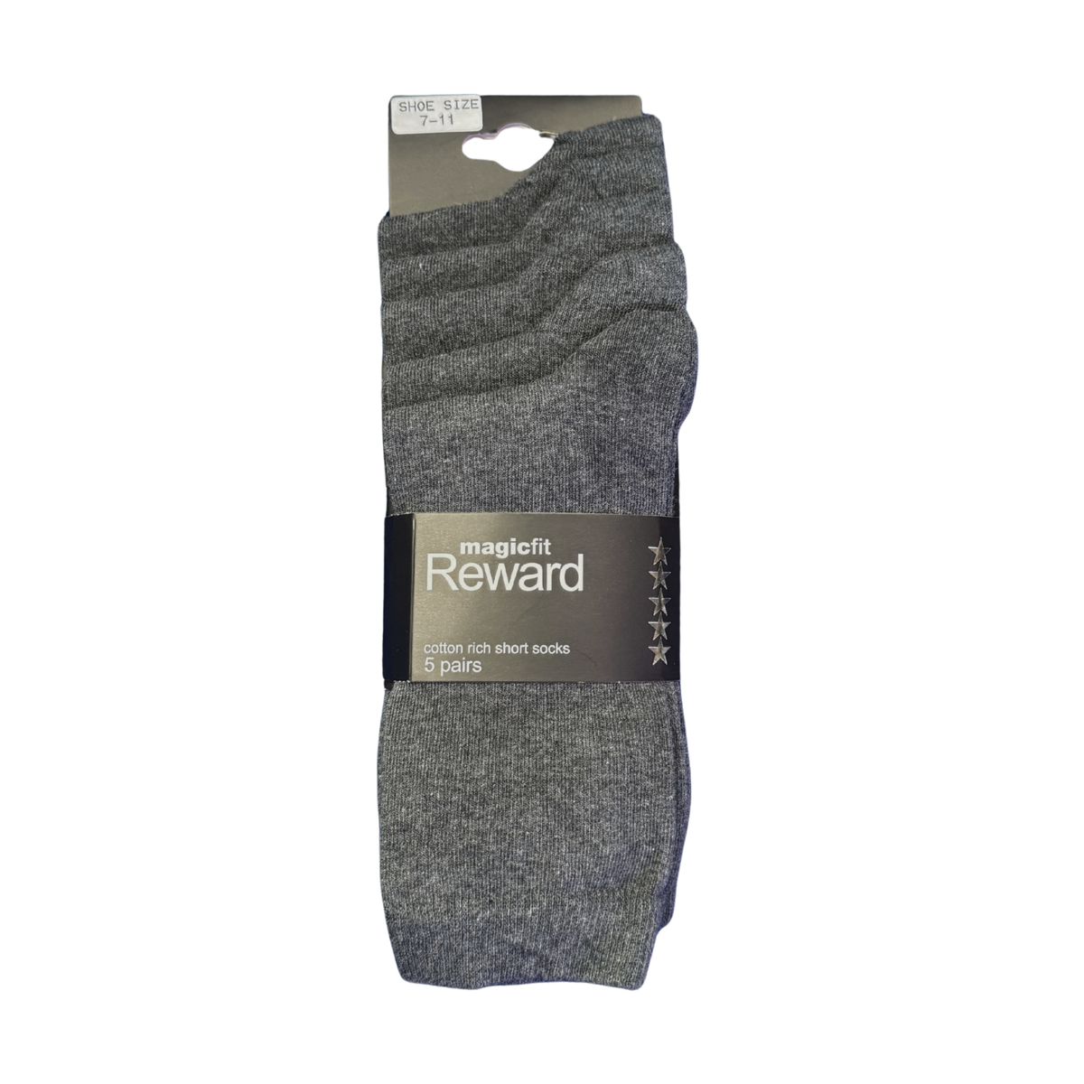 Grey Day Socks (5 Pack)