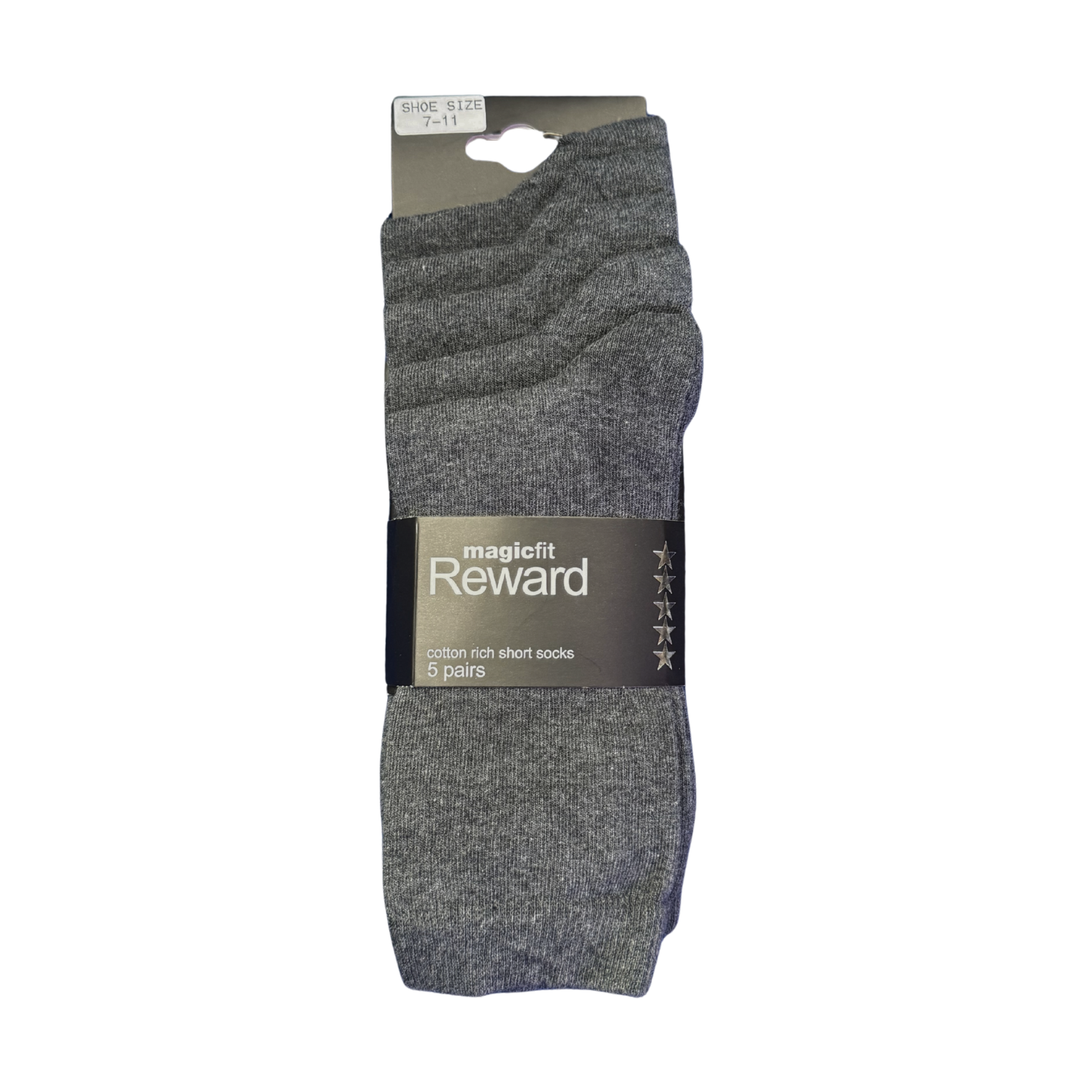 Grey Day Socks (5 Pack)