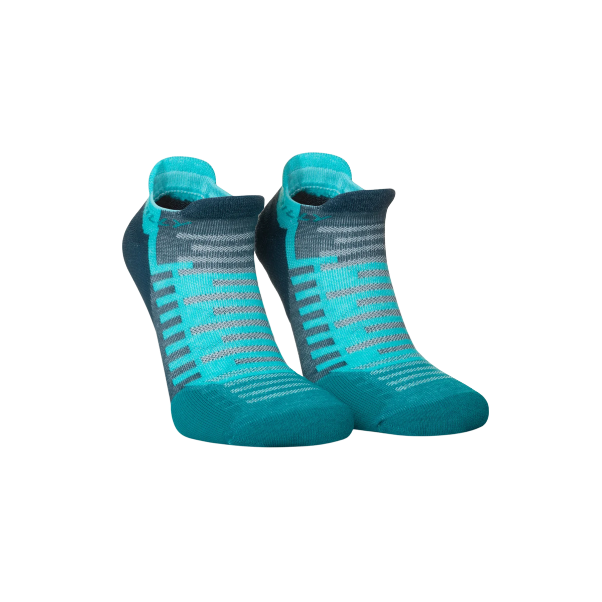 Hilly Womens Active Socklet Min: Blue/Teal