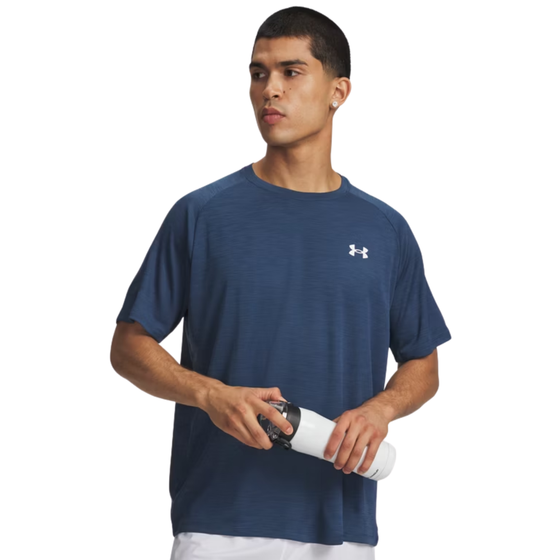 Under Armour Men's Tech Textured Short Sleeve Tee: Wham Blue