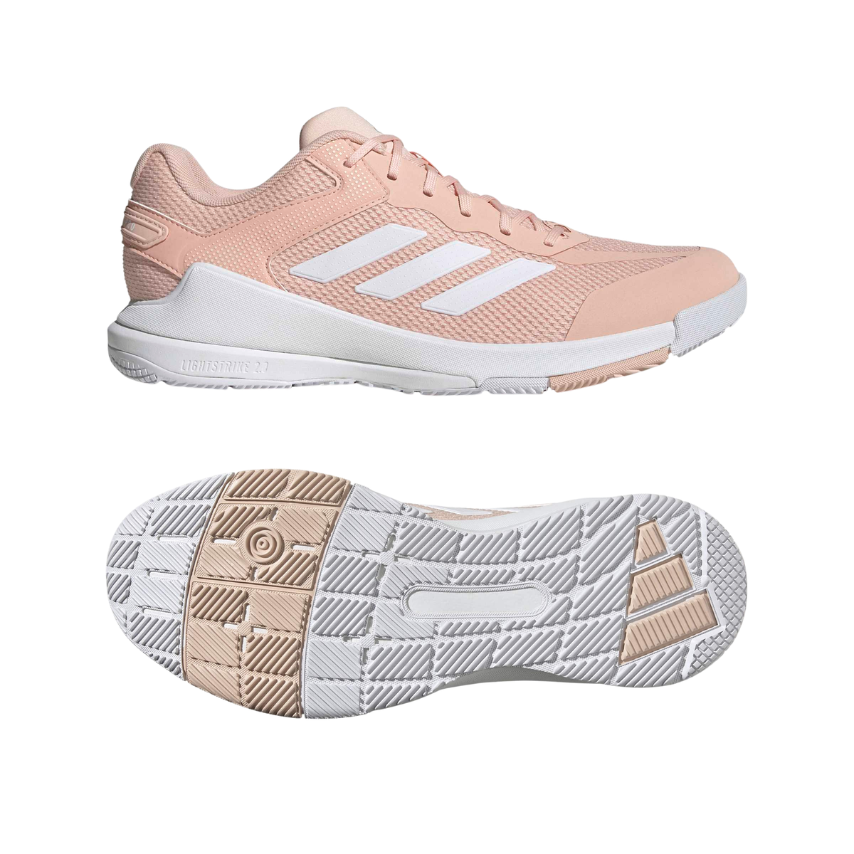 Adidas Netcourt Pro Netball Shoes: Pink