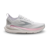Brooks Glycerin 23 Women's Running Shoes: White/Harbor Mist/Metallic