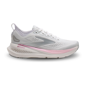 Brooks Glycerin 23 Women's Running Shoes: White/Harbor Mist/Metallic