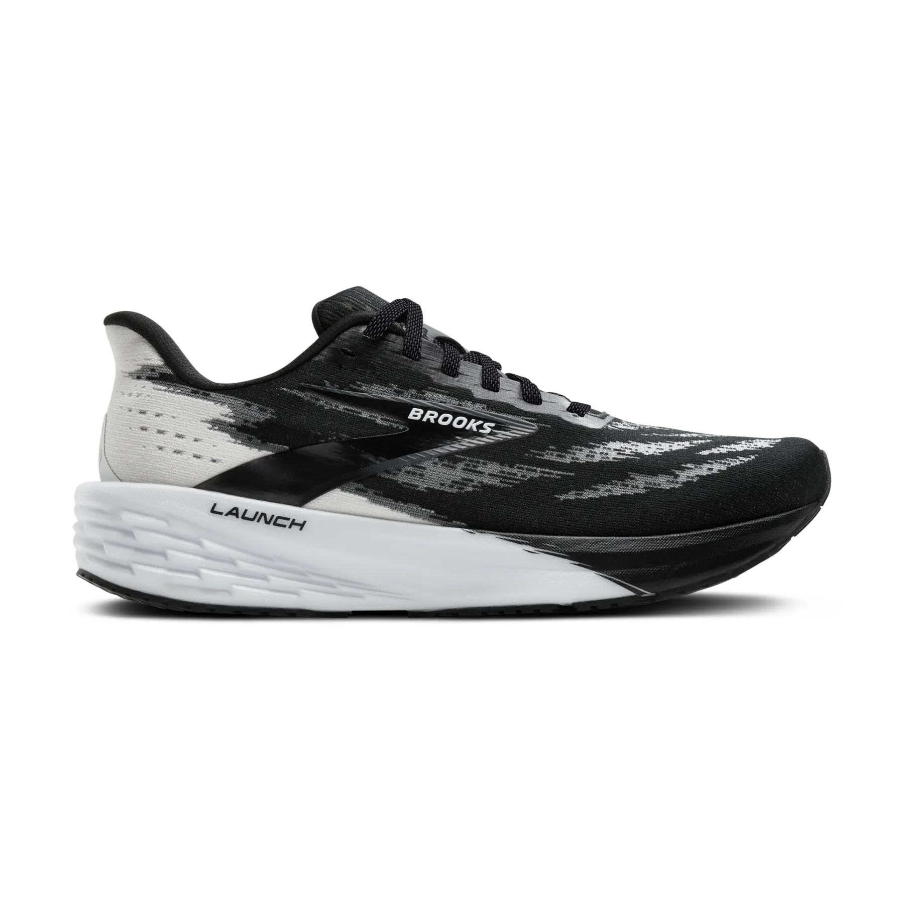 Brooks Launch 11 Women's Running Shoes: Black/White