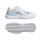 Adidas Defiant Speed 2 Womens Tennis Shoes: White/Blue