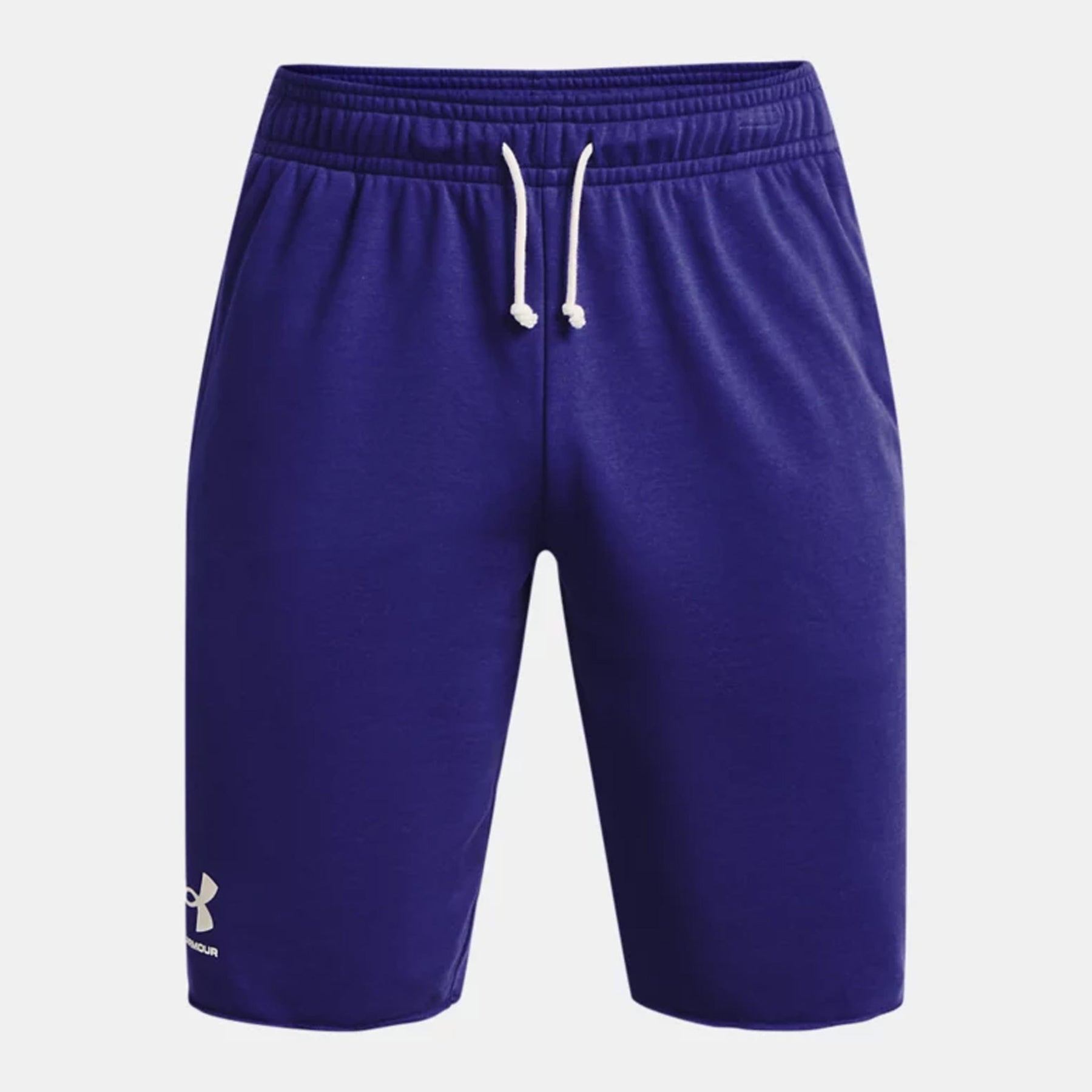 Under Armour Men's Rival Terry Shorts: Sonar Blue