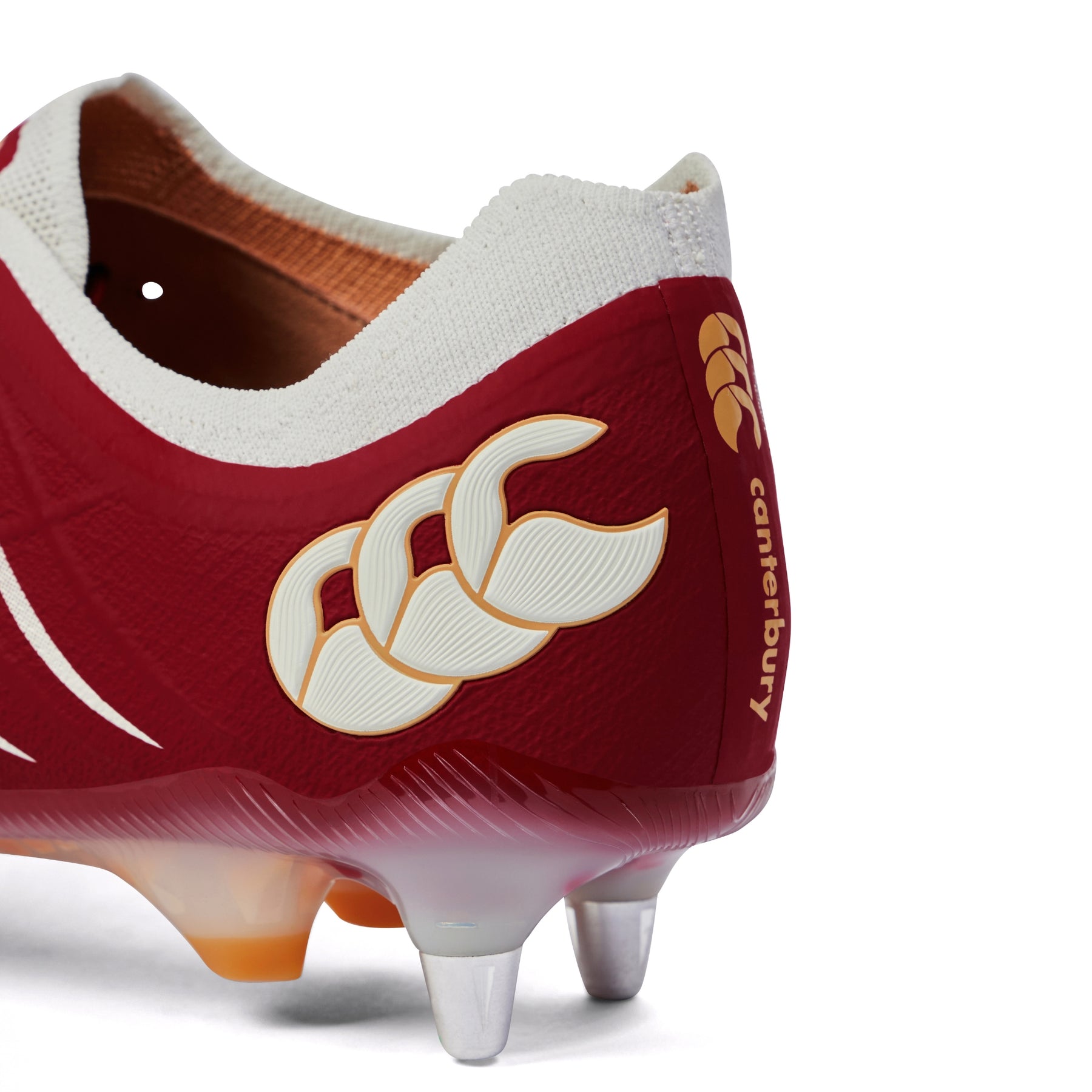 Canterbury Phoenix 2.0 Elite Soft Ground Rugby Boots: Red