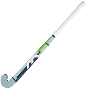 Mercian Genesis CF25 Pro Hockey Stick: Grey/Marine Blue