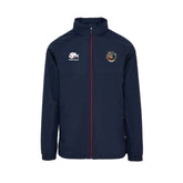 Bucks Refs Soc Rain Jacket: Navy/Red