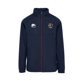 Bucks Refs Soc Rain Jacket: Navy/Red