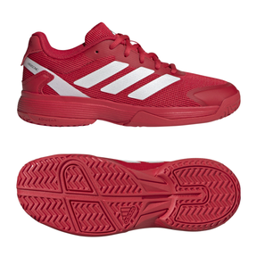 Adidas Ubersonic Kids Tennis Shoes: Red